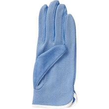 Load image into Gallery viewer, Polyvinyl Chloride Dotted 100% Cotton Glove Color: Blue  35L  ATOM
