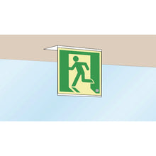 Load image into Gallery viewer, Plate for Glow-in-the-Dark Emergency Exit Guide Sticker  377003  GREEN CROSS
