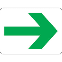 Load image into Gallery viewer, Additional Emergency Exit Guide Stickers for Glow-in-the-Dark Tape  378003  GREEN CROSS
