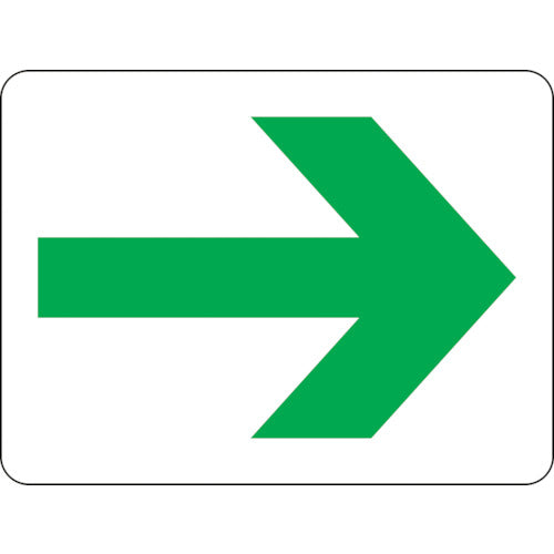 Additional Emergency Exit Guide Stickers for Glow-in-the-Dark Tape  378003  GREEN CROSS