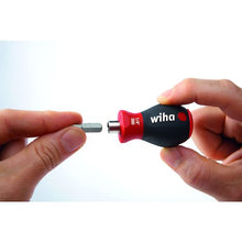 Load image into Gallery viewer, Magnetic screwdriver with bit magazine  380101  wiha
