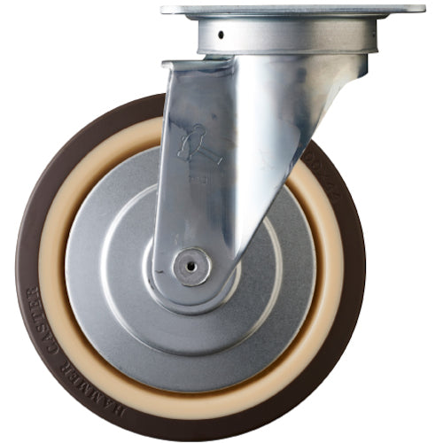 Topplate Urethane Caster  400S-UB200  HAMMER CASTER