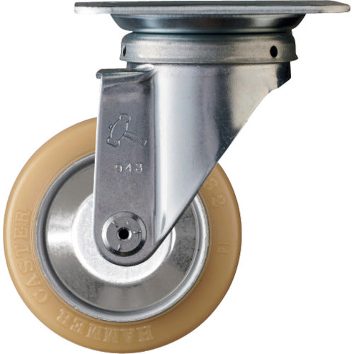 Topplate Urethane Caster  400S-URB100  HAMMER CASTER