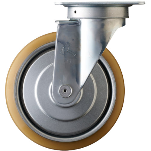 Topplate Urethane Caster  400S-URB200  HAMMER CASTER