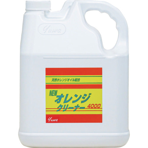 Professional Detergent for Factories Orange Cleaner F-1 4L  404117  YUWA