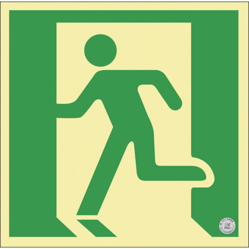 Emergency Exit Guidance Sign Passageway  408005  GREEN CROSS