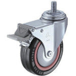 Load image into Gallery viewer, Threadedstem Rubber Caster  4150MA-RB100  HAMMER CASTER
