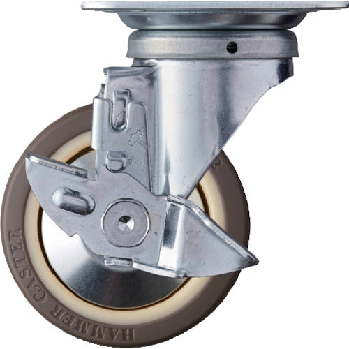 Topplate Urethane Caster  419S-UB100  HAMMER CASTER