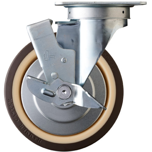 Topplate Urethane Caster  419S-UB200  HAMMER CASTER