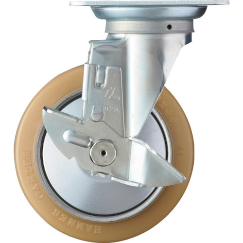 Topplate Urethane Caster  419S-URB150  HAMMER CASTER