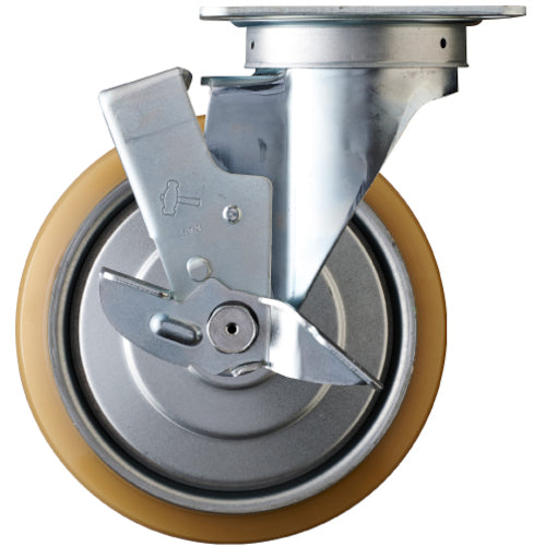 Topplate Urethane Caster  419S-URB200  HAMMER CASTER