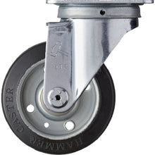 Load image into Gallery viewer, Topplate Rubber Caster  420S-R100  HAMMER CASTER
