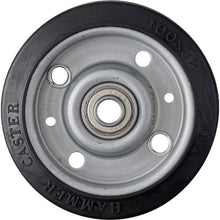 Load image into Gallery viewer, Rubber Wheel  435S-RBB100  HAMMER CASTER
