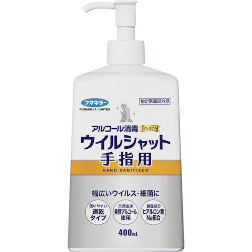 Alcohol Disinfection Premium Virushut for hand 400ml  445626  FUMAKILLA