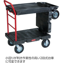 Load image into Gallery viewer, Convertible Platform Truck  449707  Rubbermaid
