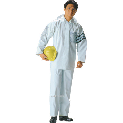 Road Safety Rain Suit  4550-WH-3L  TOKEMI