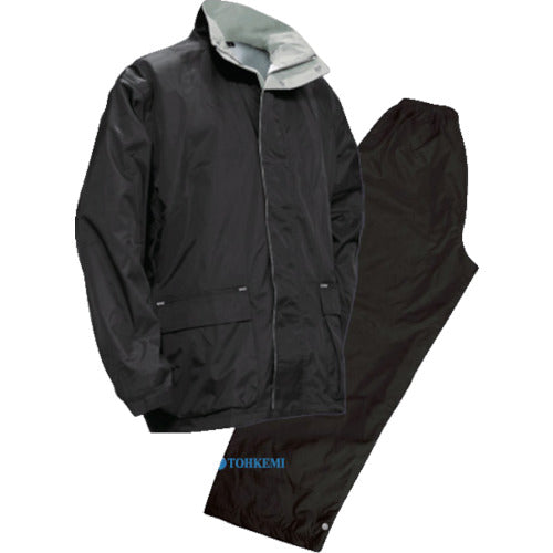 Rain Suit  4600-BK-3L  TOKEMI