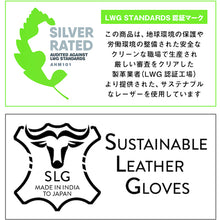 Load image into Gallery viewer, Backstitch Leather Gloves  460105  SWS
