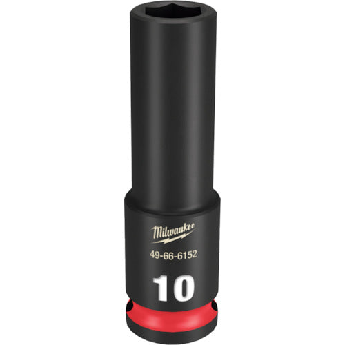 MILWAUKEE SHOCKWAVE 3/8 DR 10MM DEEP IMPACT SOCKET  49-66-6152  Milwaukee