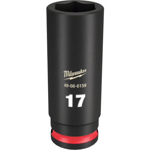 MILWAUKEE SHOCKWAVE 3/8 DR 17MM DEEP IMPACT SOCKET  49-66-6159  Milwaukee