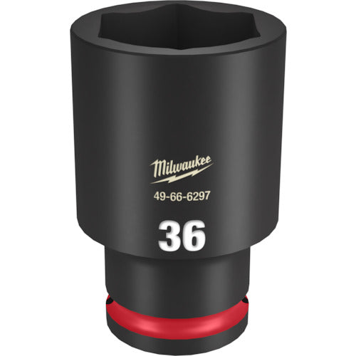 MILWAUKEE SHOCKWAVE 1/2 DR 36MM DEEP IMPACT SOCKET  49-66-6297  Milwaukee