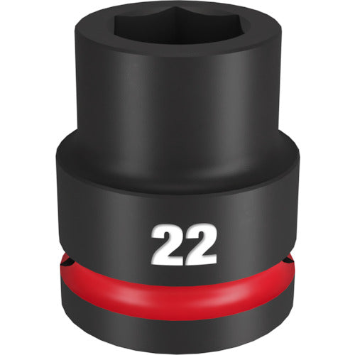 MILWAUKEE SHOCKWAVE 3/4 DR 22MM STD IMPACT SOCKET  49-66-6360  Milwaukee