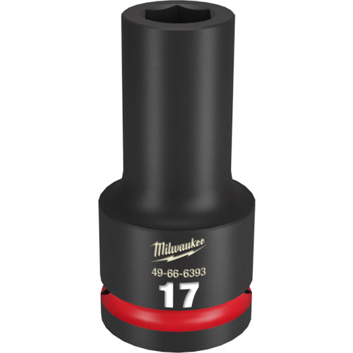 MILWAUKEE SHOCKWAVE 3/4 DR 17MM DEEP IMPACT SOCKET  49-66-6393  Milwaukee