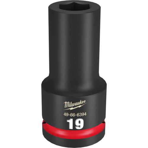 MILWAUKEE SHOCKWAVE 3/4 DR 19MM DEEP IMPACT SOCKET  49-66-6394  Milwaukee