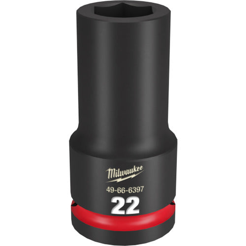 MILWAUKEE SHOCKWAVE 3/4 DR 22MM DEEP IMPACT SOCKET  49-66-6397  Milwaukee