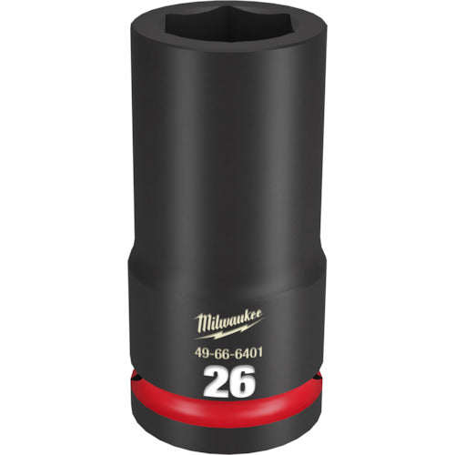 MILWAUKEE SHOCKWAVE 3/4 DR 26MM DEEP IMPACT SOCKET  49-66-6401  Milwaukee