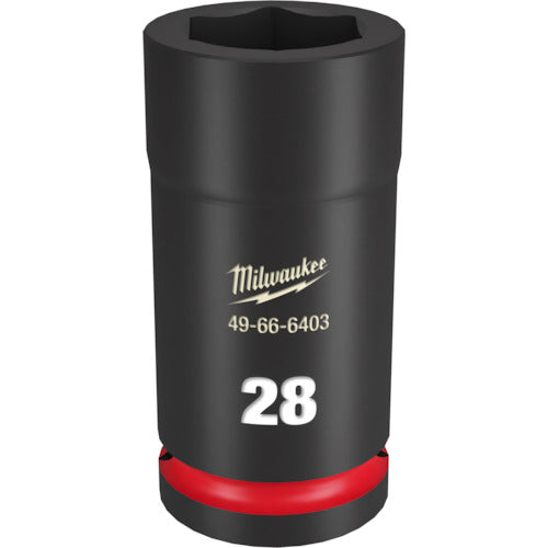 MILWAUKEE SHOCKWAVE 3/4 DR 28MM DEEP IMPACT SOCKET  49-66-6403  Milwaukee