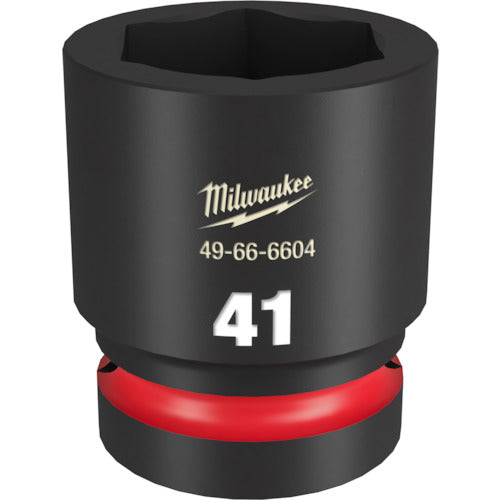 MILWAUKEE SHOCKWAVE 1 DR 41MM STD IMPACT SOCKET  49-66-6604  Milwaukee