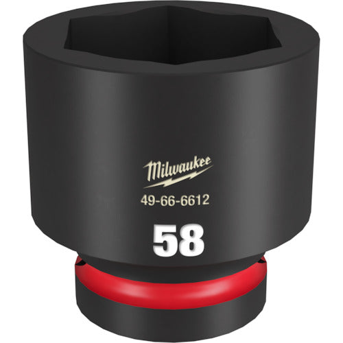 MILWAUKEE SHOCKWAVE 1 DR 58MM STD IMPACT SOCKET  49-66-6612  Milwaukee