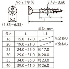 Load image into Gallery viewer, Color Slim Wood Screw  4979874100221  YAHATA
