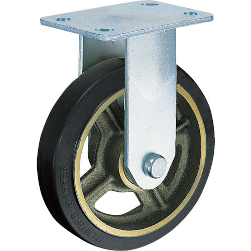 Topplate (Heavy-duty) Rubber Caster  500HPR-CR200  HAMMER CASTER