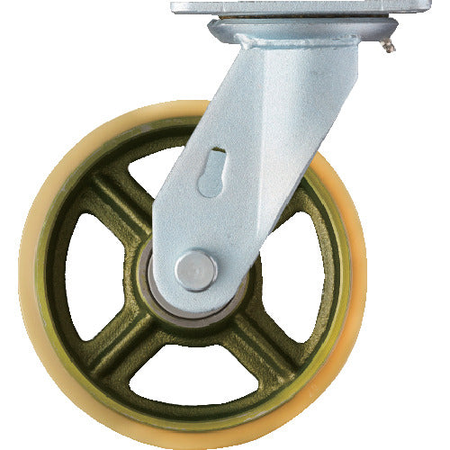 Topplate (Heavy-duty) Urethane Caster  500HPS-CU200  HAMMER CASTER