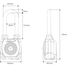 Load image into Gallery viewer, eGeeTouch Smart Padlock  5-02202-94  JSB TECH
