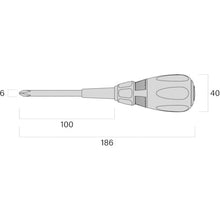 Load image into Gallery viewer, Tang-thru Screwdriver  43031124000009  FUJIYA
