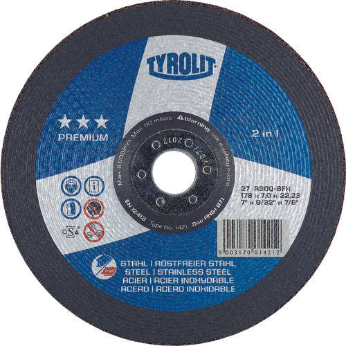 Cutting Wheel(Offset Type) Premium Line  5313  TYROLIT