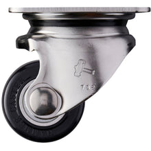 Load image into Gallery viewer, Stainless Topplate (Heavy-duty Low profile) Nylon Caster  540S0S-NRB50  HAMMER CASTER
