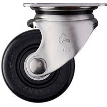 Load image into Gallery viewer, Stainless Topplate (Heavy-duty Low profile) Nylon Caster  540S0S-NRB75  HAMMER CASTER
