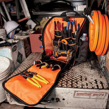 Load image into Gallery viewer, Tradesman Pro Tool Station Tool Bag Backpack 21 Pockets  55482  KLEIN
