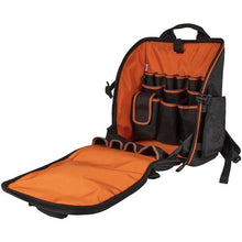 Load image into Gallery viewer, Tradesman Pro Tool Station Tool Bag Backpack 21 Pockets  55482  KLEIN
