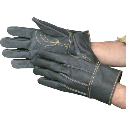 Cowhide Grain Leather Gloves  5861  FUJI GLOVE