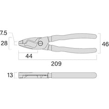 Load image into Gallery viewer, Cable Cuuting Pliers  16001200000309  FUJIYA
