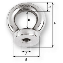 Load image into Gallery viewer, Stainless Steel Eye Nut  6333  Wichard
