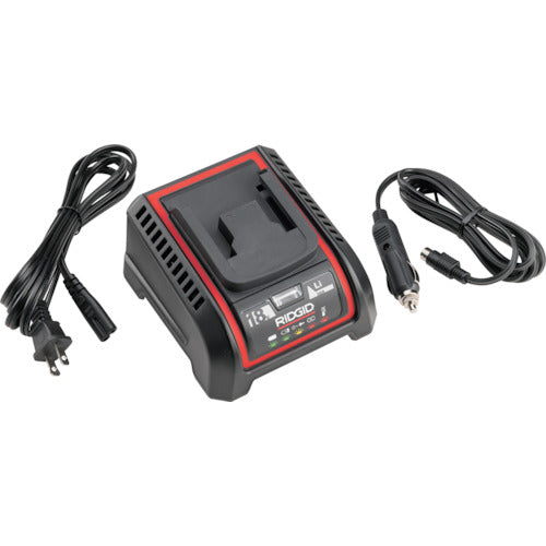 Charger, RIDGID 100-230V-J  64378  RIDGE