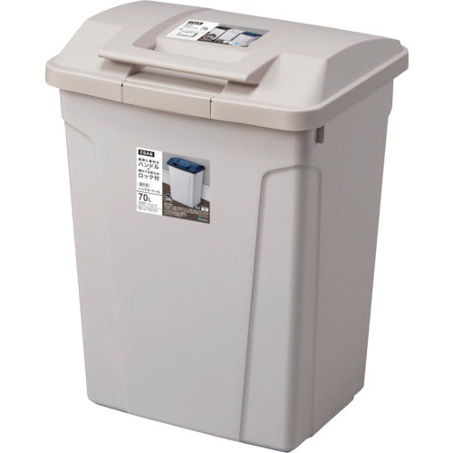 OUTDOOR LIFT TOP TRASH CAN 70 W/HANDLE  665059  ASVEL