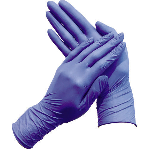 ProtechGuard Royal Blue Nitrile Gloves  69315  Crecia