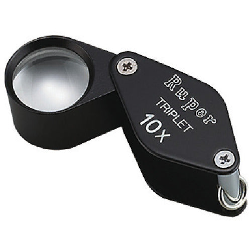 High-power Loupe for gem identification 10X Triplet lens type No.7012  7012  I.L.K